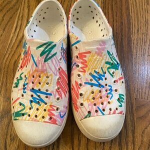 Native Kids Boys Girls Slip-On Crayola Scribbles J1